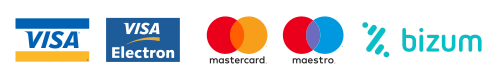 VISA VISAElectron MasterCard Maestro Bizum